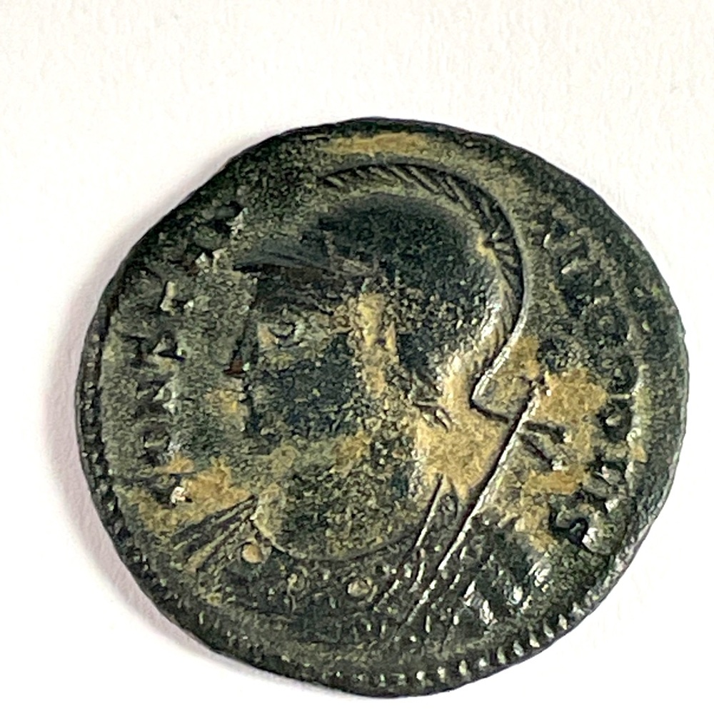 CONSTANTINE I the GREAT Founds Constantinople 332 - 333 AD Ancient Roman Coin